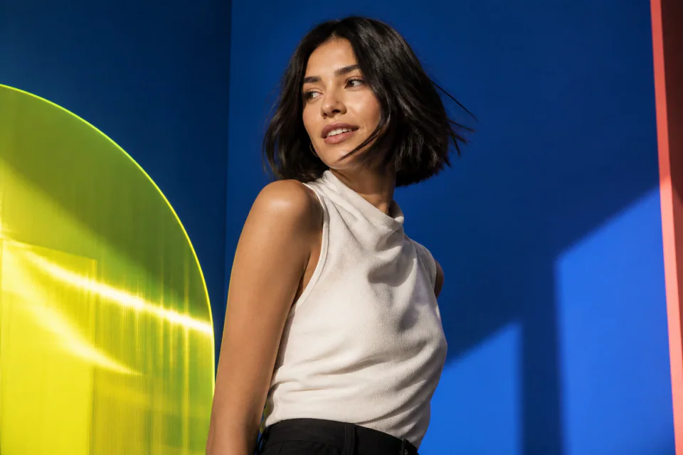 Retrato editorial de la demo Lumen Beauty